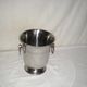 Champagne bucket Guy Degrenne; stainless steel