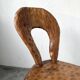Petite chaise sculptée à la gouge