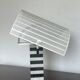 Postmodern Vintage Black White wall Lamp Shogun Mario Botta Artemide 1986 Italy
