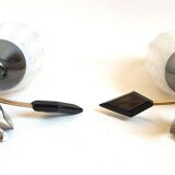 Pair of 1960s wall sconces