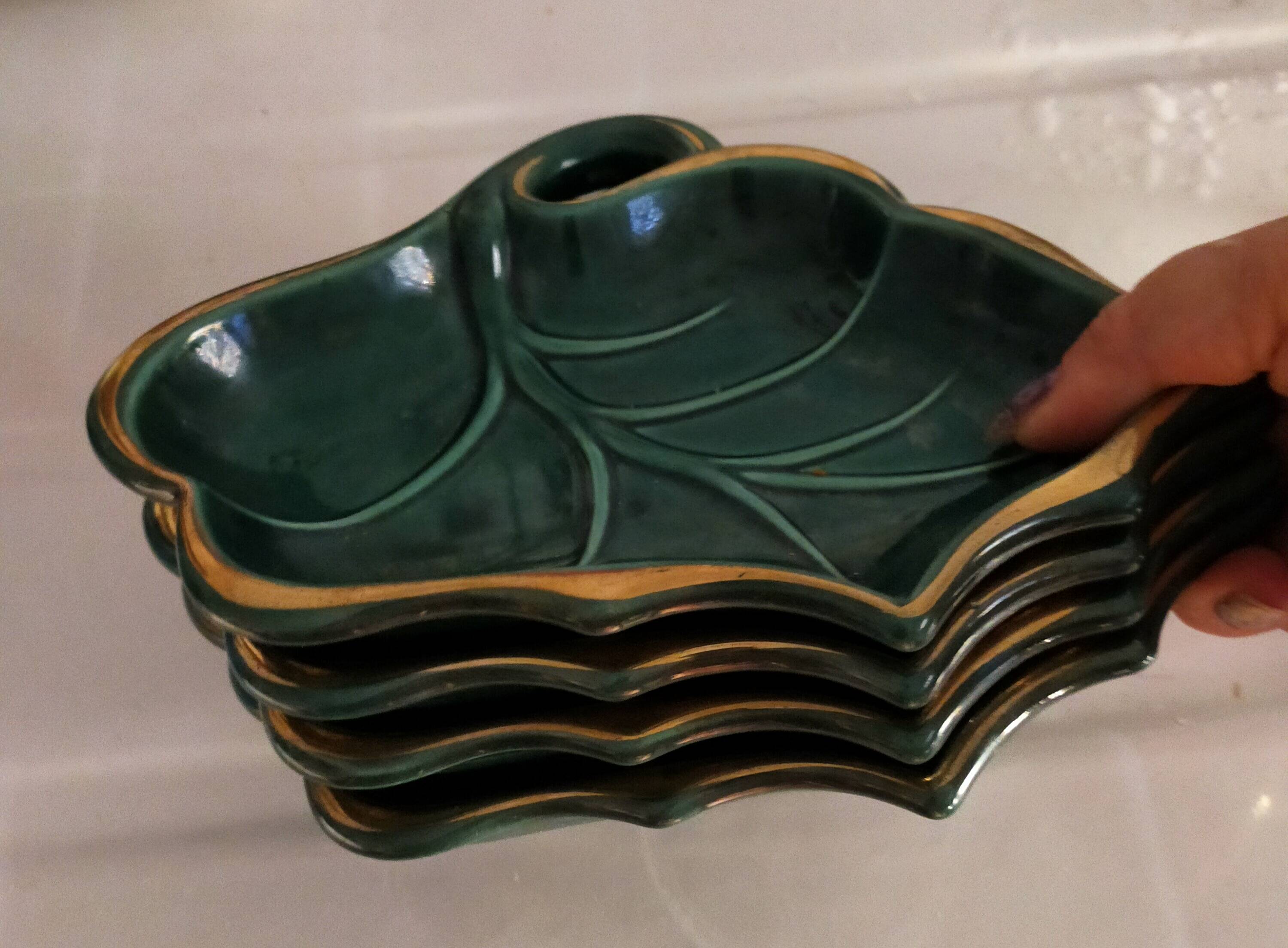 Set of four vintage 50s dishes or bowls