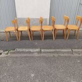 Set of 6 bistro chairs