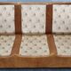 Canapé 3 places en cuir de buffle cognac Arcon Italia, années 1970