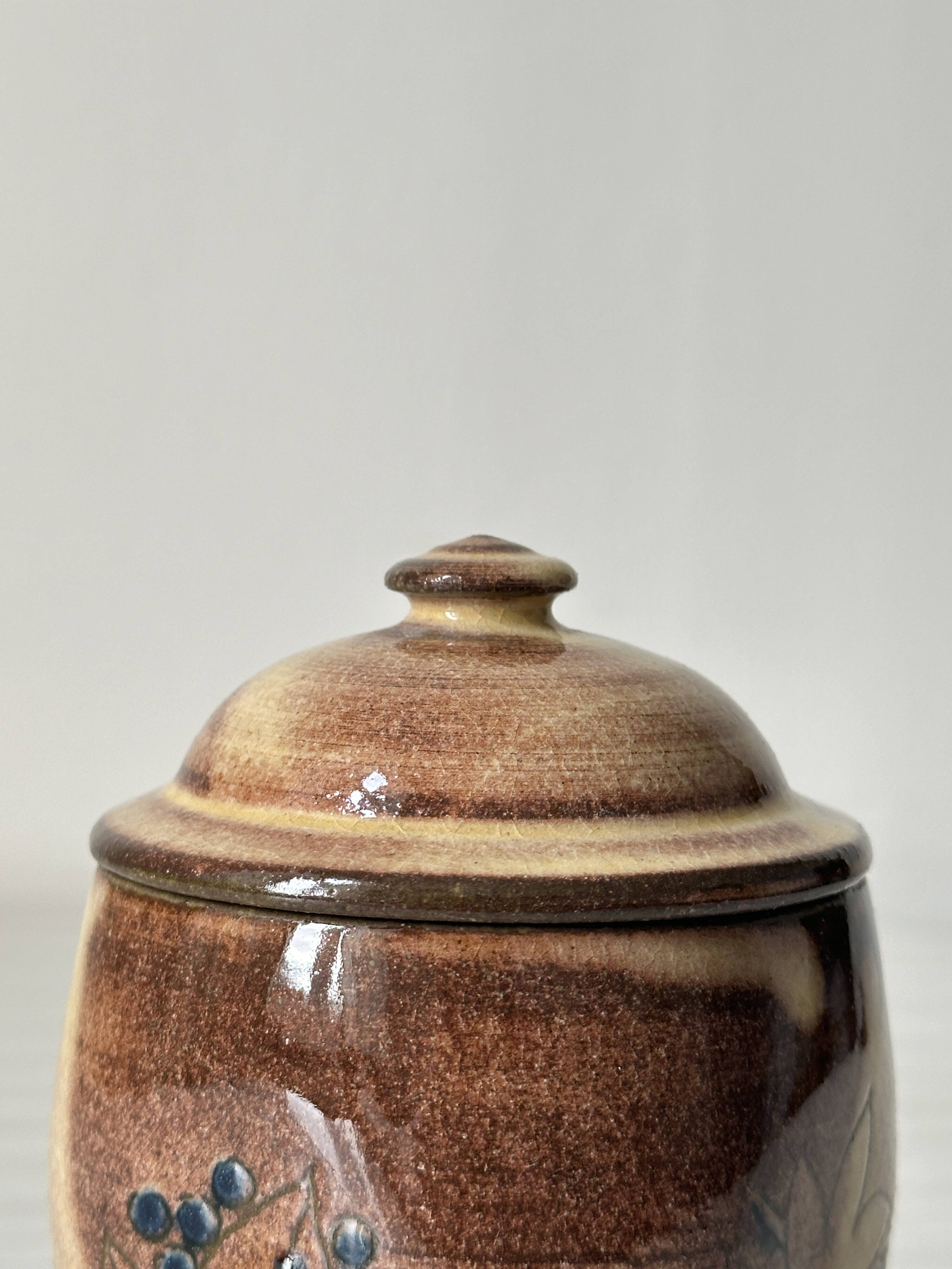 Small ceramic sugar bowl