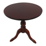 Antique mahogany round side table