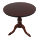 Table d’appoint ronde en acajou antique