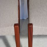 Six scandinavian vintage teak chairs