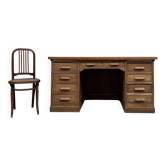 Renovated oak minister's desk