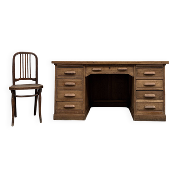 Renovated oak minister's desk