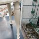 Tabouret pouf ancien style louis xvi