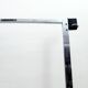 Mid-Century Modern Italian Steel and Travertine Floor Lamp, 1970s
