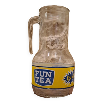 Carafe publicitaire en verre "fun tea", 227 cl ( 2l27)