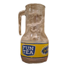 Glass advertising decanter "fun tea", 227 cl ( 2l27)