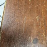 Lot deux bancs de ferme sapin vintage