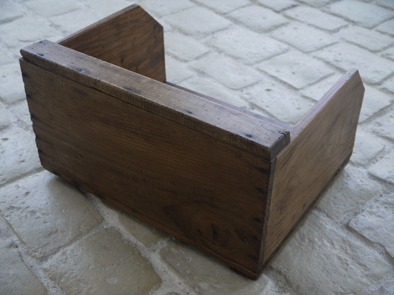 Old wooden lavender case