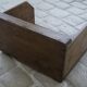 Old wooden lavender case