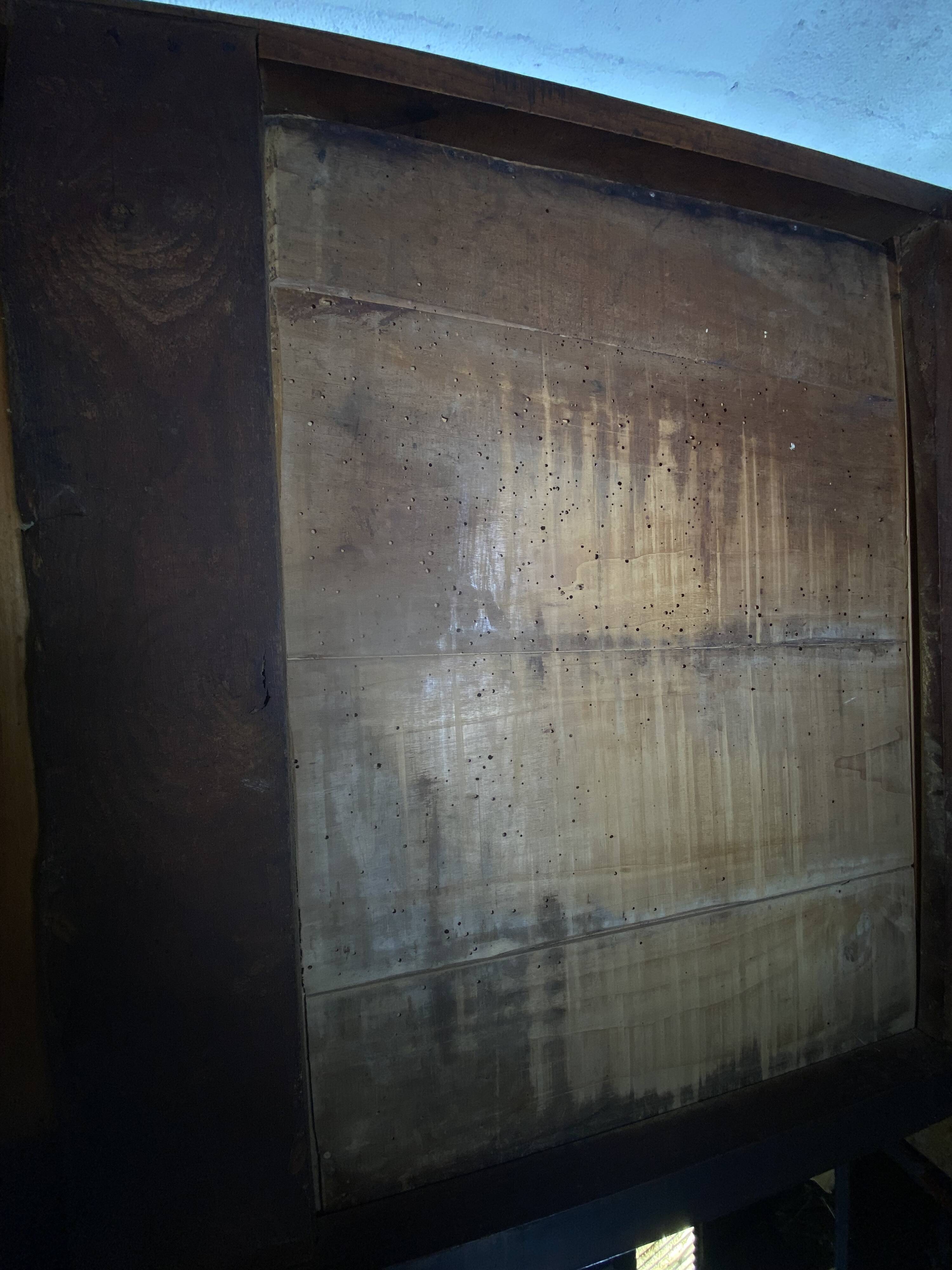 Table de Ferme Vintage en Bois Massif