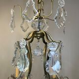 Louis XV style chandelier with pendants