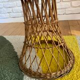 Wicker coffee table