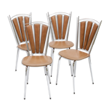 4 Soudexvinyl chairs