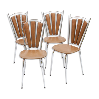 4 Soudexvinyl chairs