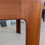 Square teak coffee table by Illum Wikkelso for N.Eilersen