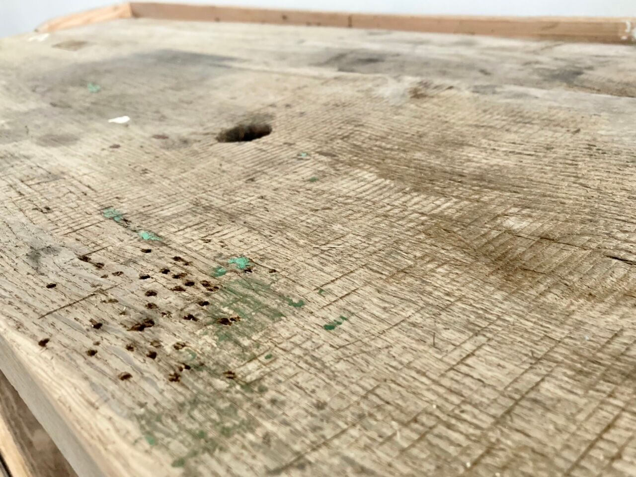 Authentic old workbench