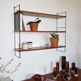 50 years teak wall shelf