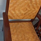 Pair of colonial style armchairs