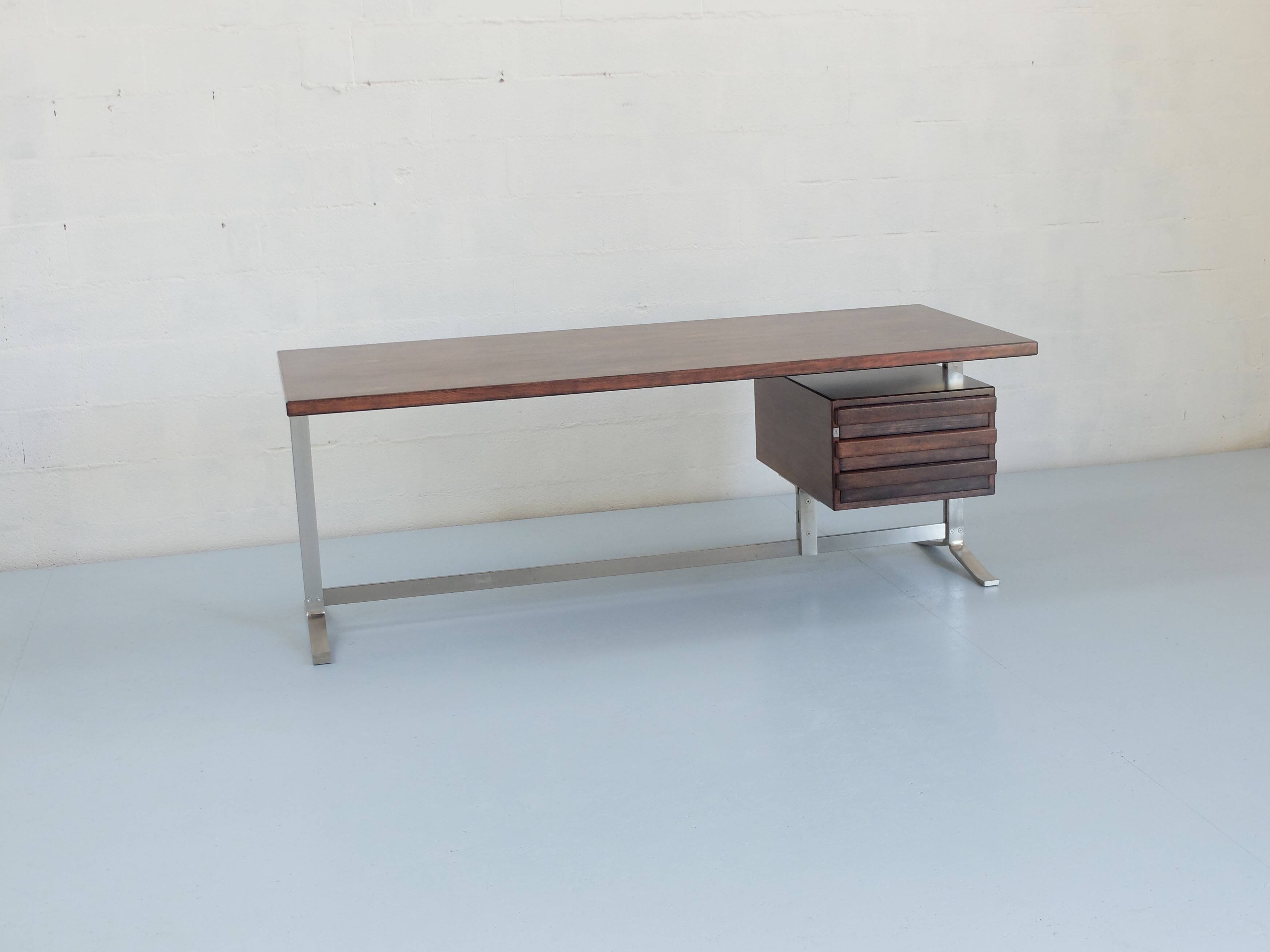 Removable drawer desk, Gianni Moscatelli for Formanova Italia, 1960