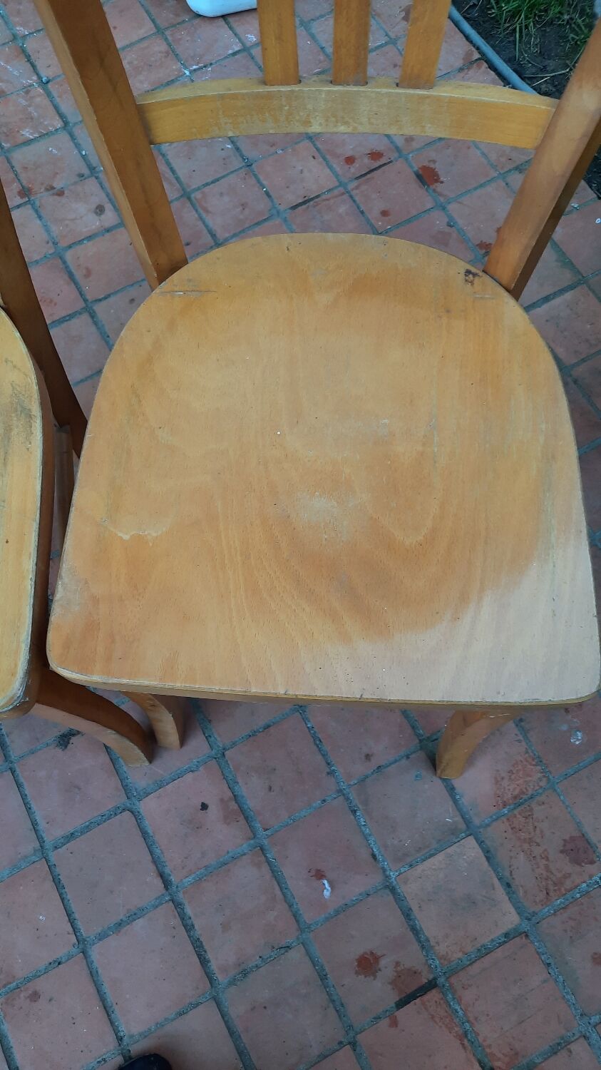 Lot de 8 chaises bistrot