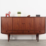 Teak highboard, Danish design, 1960s, production: Denmark