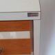 Borgeaud Design Industrial Furniture 70s - 15 Drawers - Metal & Oak Front