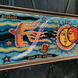 Antique Tapestry "Prelude to an Eclipse" 1980