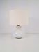Vintage Glass Table Lamp from Dijkstra, 1960s