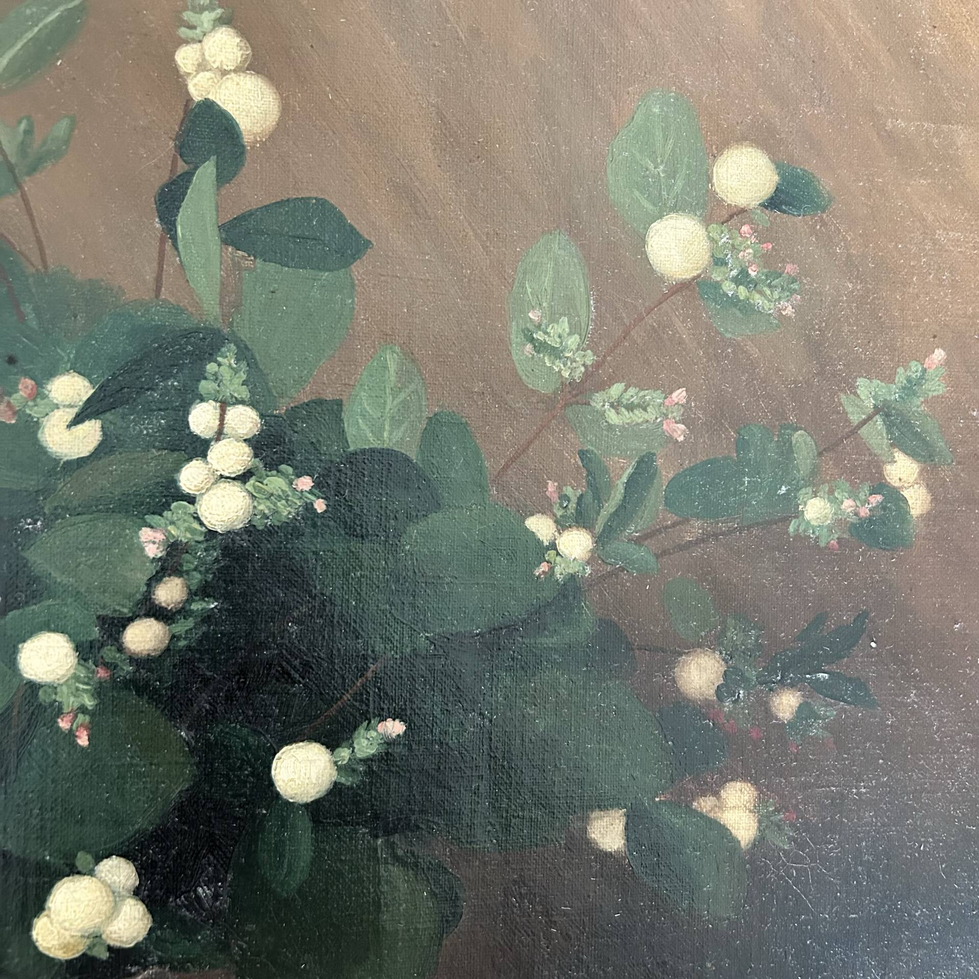 Antique painting signed H. Bauffay 1943