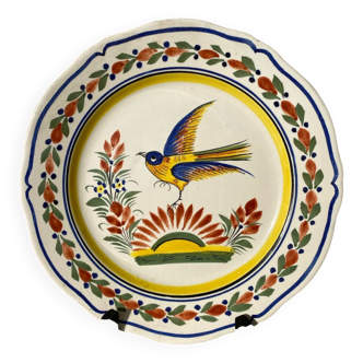 Assiette ancienne Henriot Quimper