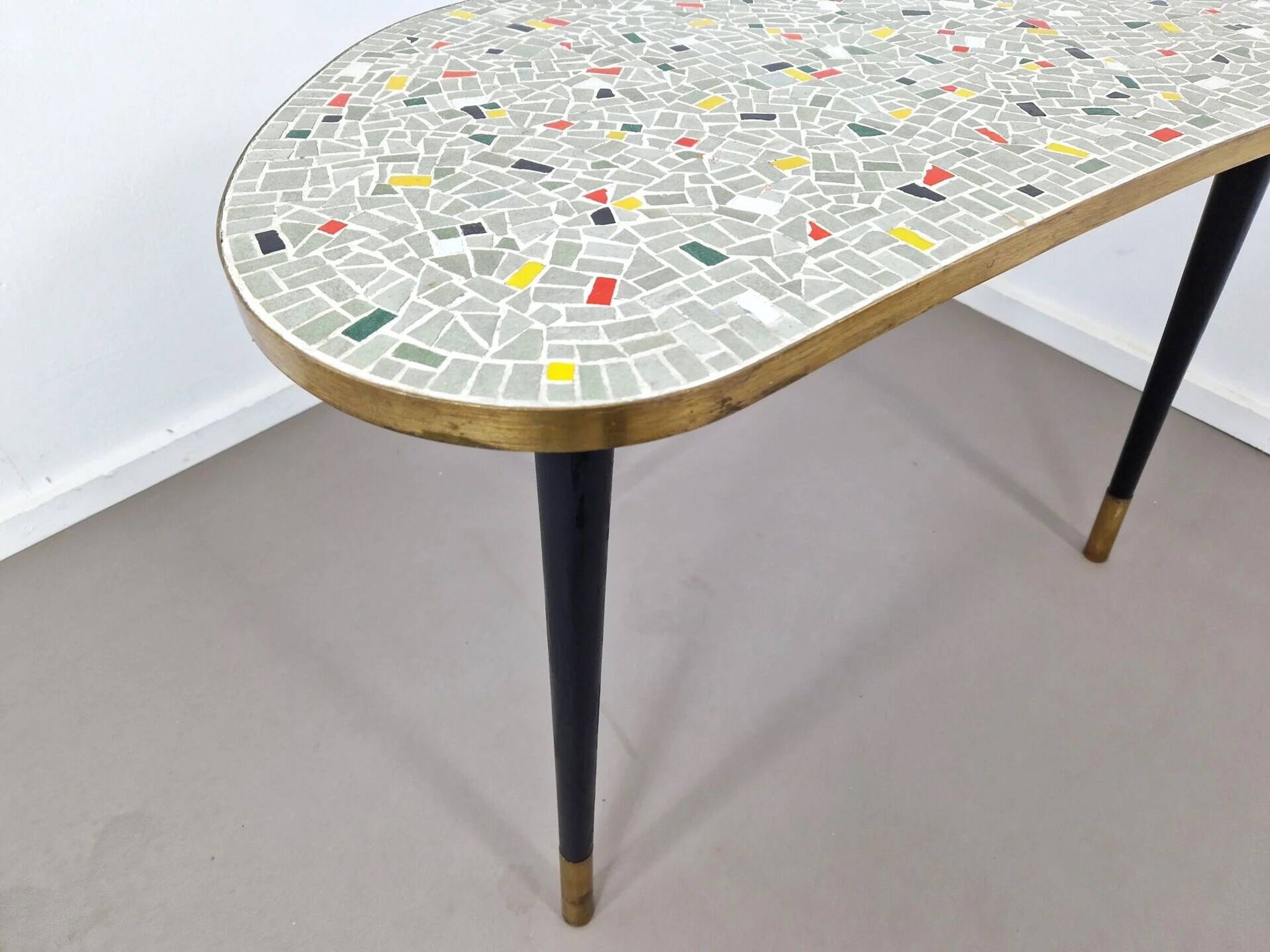 Mid-century mosaic coffee table