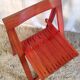 Chaise pliante design – années 70