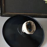 Industrial enameled sheet wall light