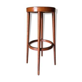 Bar tabouret signed Baumann 70s