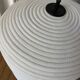 Large table lamp - woven cord shade