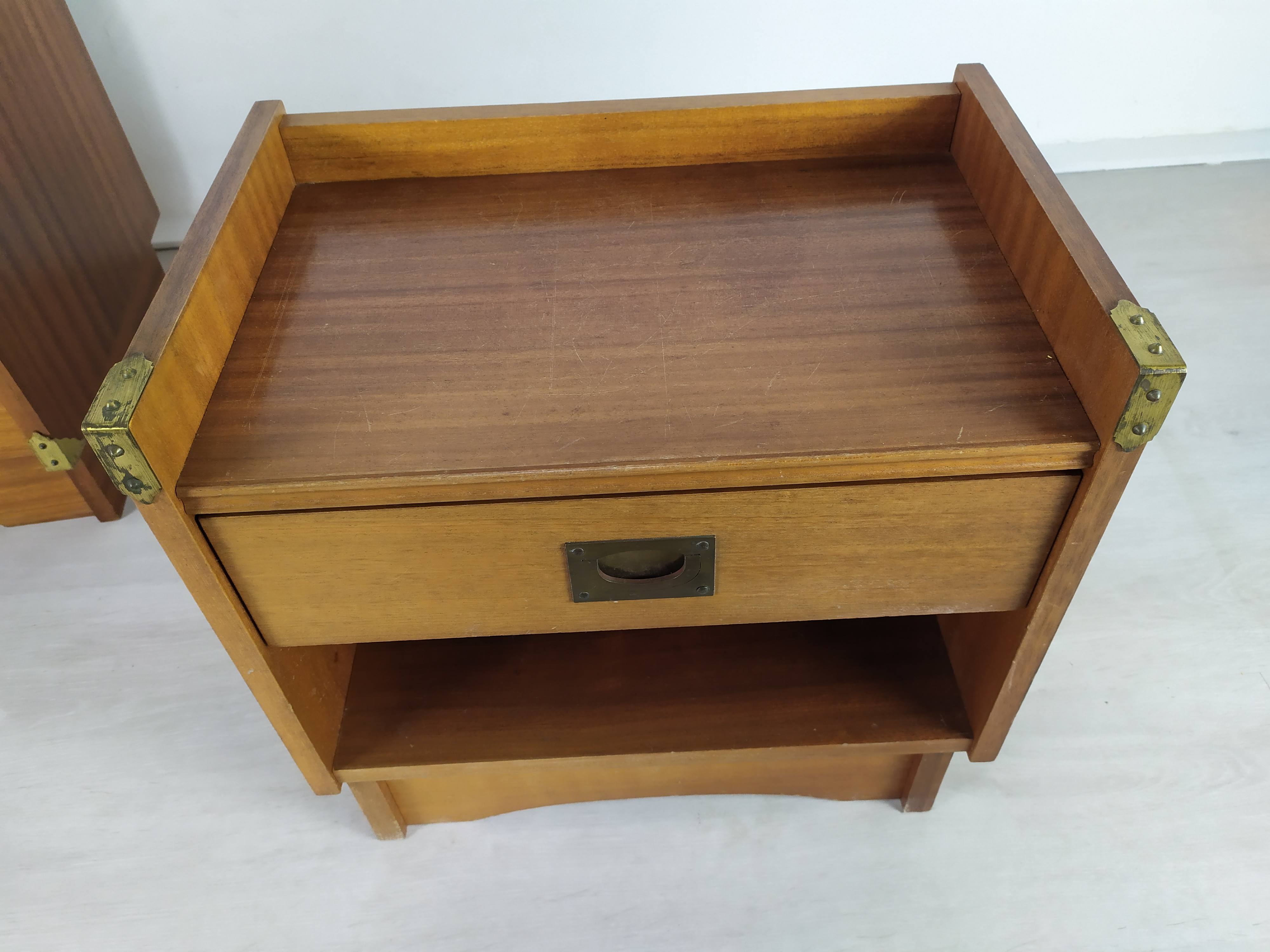 Commode et chevet vintage