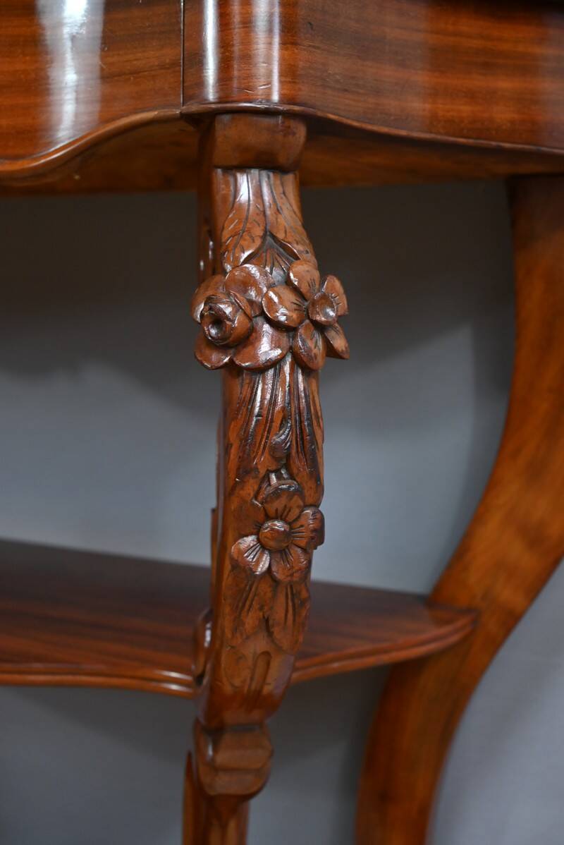 Mahogany Console, Napoleon III Period – Part 2 of the 19th Century