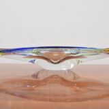 Mid -Century Glass Bowl/Bohemia Glass, 1960´s