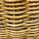 Extra Large Vintage Rattan Basket – Retro Decoration
