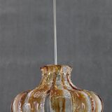 1970s Large Murano Glass Chandelier Mazzega, Italy