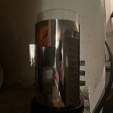 Garance Vallée for Monoprix. Chrome-plated metal and glass vase