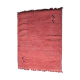 Salmon wool rug 150x250cm