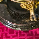 candelabra 19th gilded bronze and marble candlestick 60x32 cm